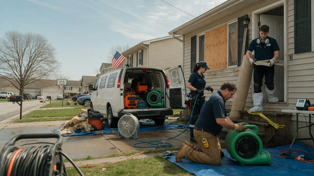 Water Damage Restoration in Jerseyville, IL near me
